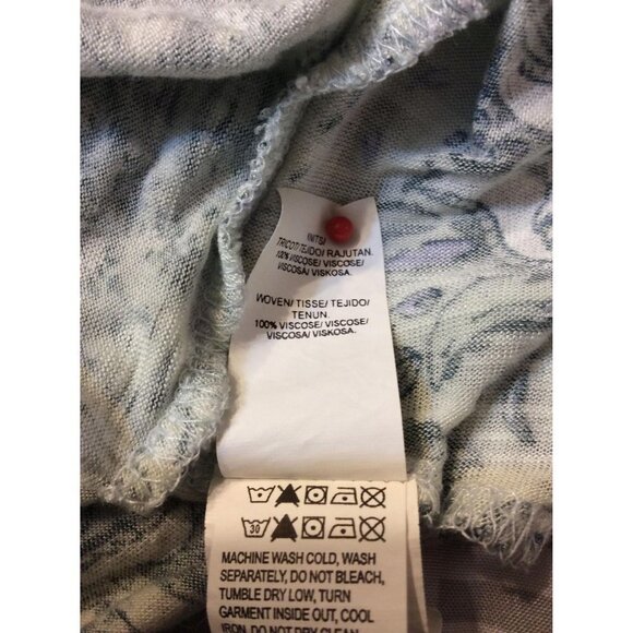 LUCKY Brand Womens Blouse Size M Light Green - Picture 5 of 8